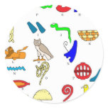 Hieroglyphics stickers