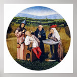 Hieronymous Bosch - Extracting Stone of Madness Print