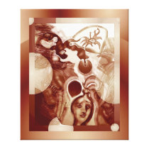 Hieronymous headache canvas prints