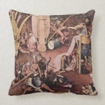 Hieronymus Bosch painting art Throw Pillow