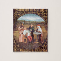 Hieronymus Bosch - The magician PUZZLE