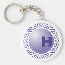 Higgs particle boson particle key chain