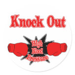 High Blood Pressure Sticker
