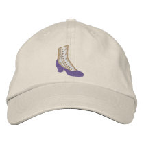 High Button Boot embroidered hats