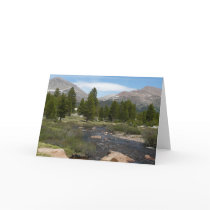 High Country Mountain Stream III Card by mlewallpapers High Country Mountain Stream III Card