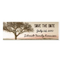 High Country Save the Date Bookmark Card profilecard