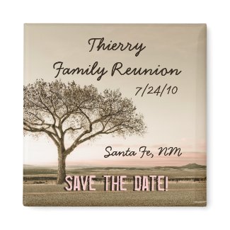 High Country Save the Date Custom Magnet magnet