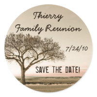 High Country Save the Date sticker