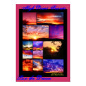 High Desert Sunset Angel Poster posters