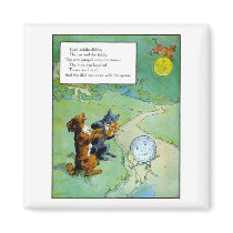 High Diddle Diddle magnets by LabelMeNostalgic High Diddle Diddle magnets