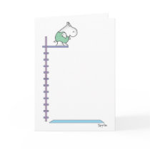 HIGH DIVE by Boynton Greeting Card