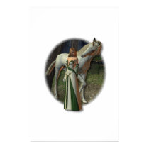High Elf and her Unicorn posters
