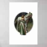 High Elf and her Unicorn posters