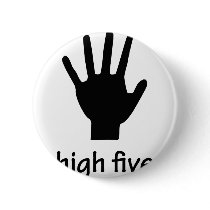 high five hand buttons by Tomaniac high five hand buttons