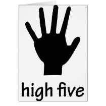 high five hand cards by Tomaniac high five hand cards