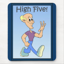 High Five Mouse Pad