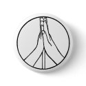 High Five Peace Sign button
