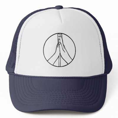 High five peace sign hats by Cherylsart