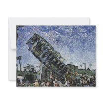 High Flying Carrousel Personalized Invites