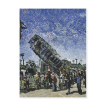 High Flying Carrousel postcards