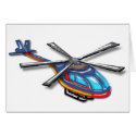High Flying Helicopter cards