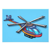 High Flying Helicopter Custom Invites