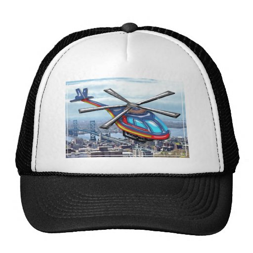 Helicopter Hats and Helicopter Trucker Hat Designs