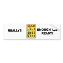 High Gas Prices Bumper Sticker