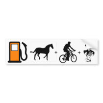 HIGH GAS PRICES Bumper Sticker