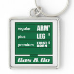 High Gas Prices Keychains