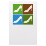 High Heel Pumps Custom Stationery