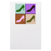 High Heel Pumps Customized Stationery