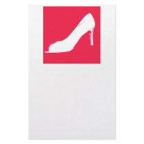 High Heel Pumps Customized Stationery