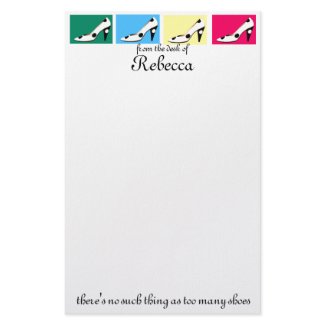 High Heel Shoes stationery stationery