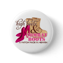 High Heels and Combat Boots (Desert) Pin