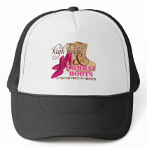 High Heels and Combat Boots (Desert) Mesh Hats