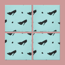 High Heels and Hearts canvas prints