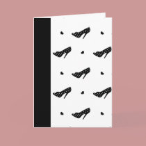 High Heels and Hearts cards