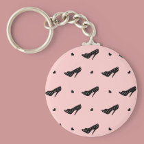 High Heels and Hearts keychains