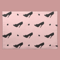High Heels and Hearts placemats