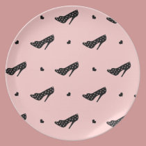 High Heels and Hearts plates