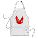 High heels aprons