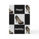 High Heels Happy Birthday card