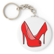High heels key chain