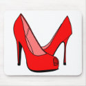 High heels mousepad