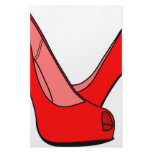 High heels stationery paper