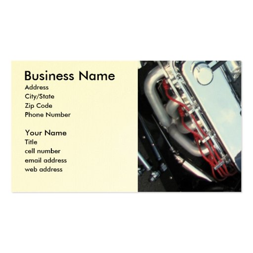 High Horse Business Card Templates (front side)