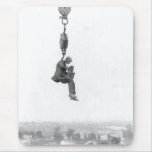 High In The Air Vintage Photo Mouse Pad