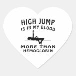 High Jump Design Sticker