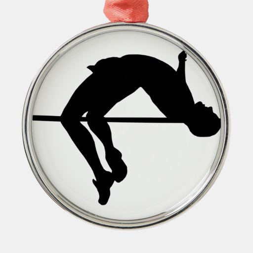 high jump metal ornament zazzle high jump metal ornament zazzle